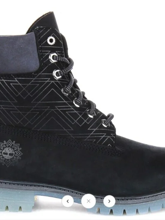 Timberland Limited Edition Premium Waterproof Boot - Ice Blue Soles 8.5 (WIDE) - Picture 4 of 8